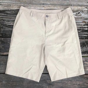 SOLD—Adidas Climalite Tan / Beige Golf Shorts 32